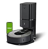 Robot aspirador Wi-Fi iRobot Roomba i7556 - Vaciado automático - Mapea y se adapta a tu hogar - Reconoce objetos - Sugerencias personalizadas - Compatible asistente voz - Coordinación Imprint, Neg