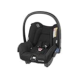 Maxi-Cosi Citi, Silla Auto Grupo 0+, Silla coche bebé portátil, bebé recién nacido hasta 12 meses, Color essential black