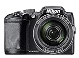 Nikon COOLPIX B500 - Cámara digital de 16 MP (4608 x 3456 pixeles, TTL, 1/2.3', 4 - 160 mm) color neg