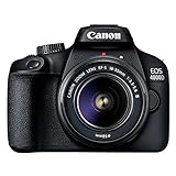 Canon EOS 4000D Camara Con Objetivo EF-S 18-55mm III, 18 MP, Neg